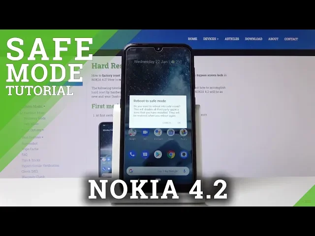 Video thumbnail for Safe Mode in NOKIA 4.2 - Diagnose Apps Issues