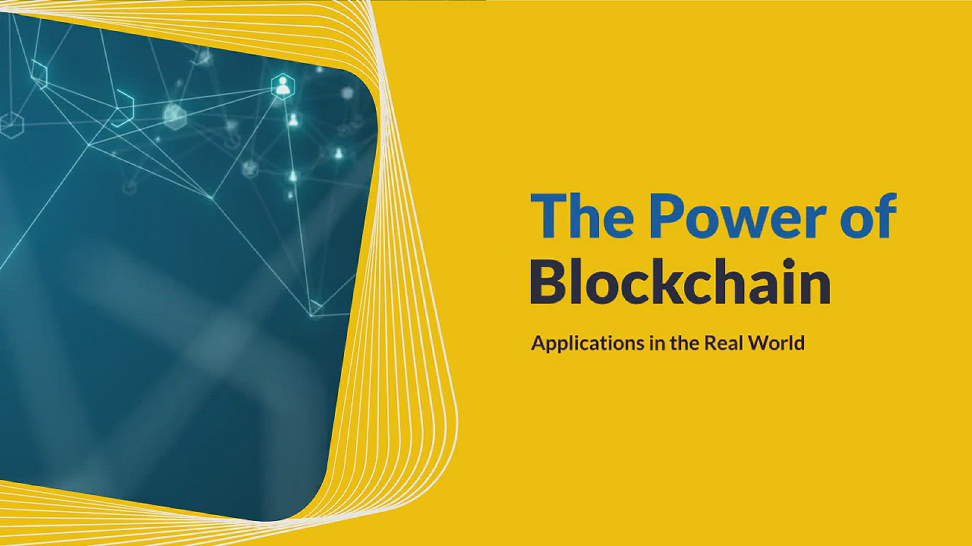 'Video thumbnail for Top Applications of Blockchain in the Real World'