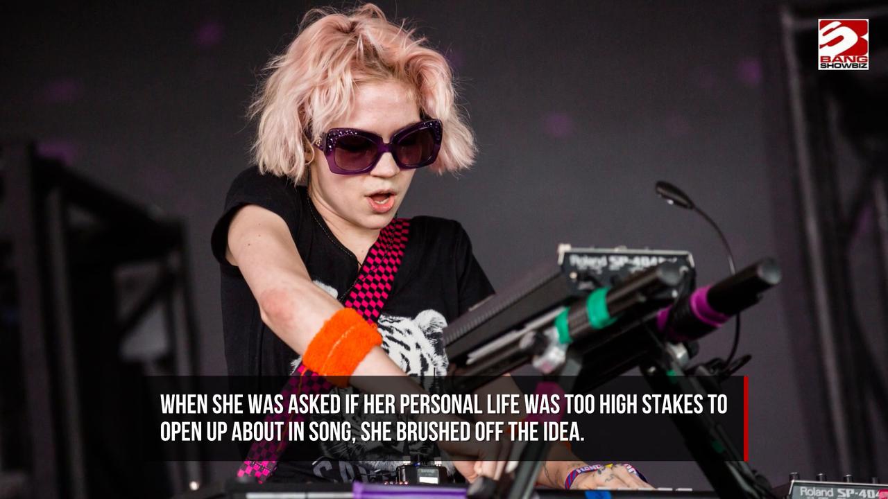 Video thumbnail for Grimes reveals the reason she excluded songs about Elon Musk on her new album.