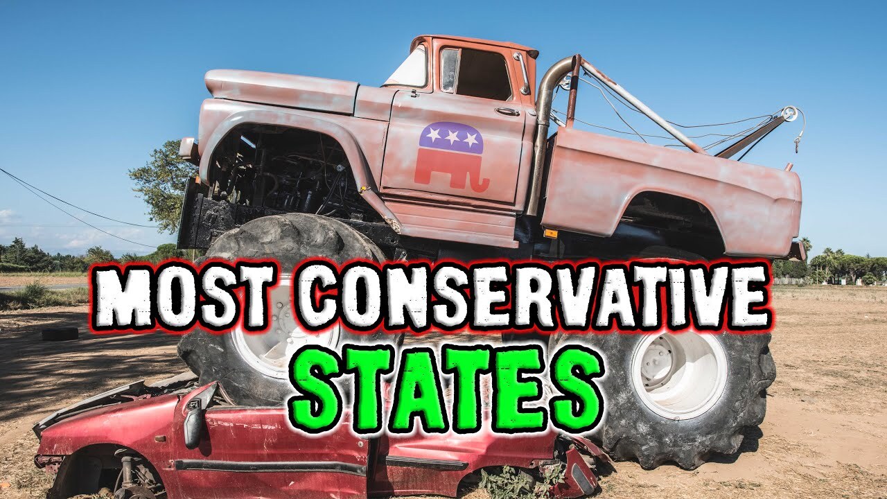 Video thumbnail for 10 Most Conservative States in 2023