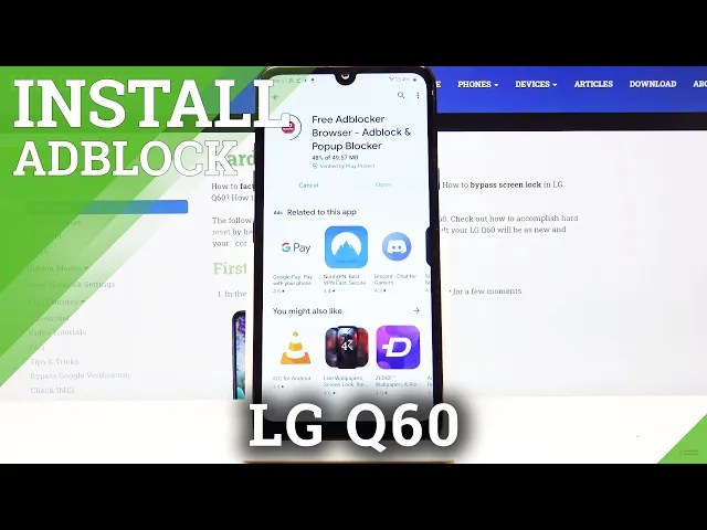 Video thumbnail for How to Install AdBlock in LG Q60 - Block Annoying Ads