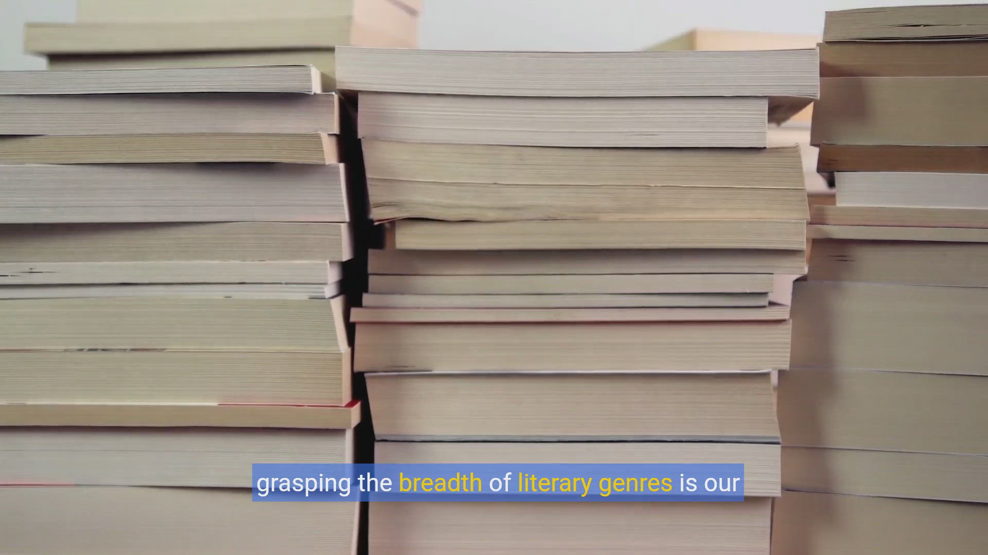 'Video thumbnail for Unlocking the Secrets of Genre: A Journey Through Literary Forms'