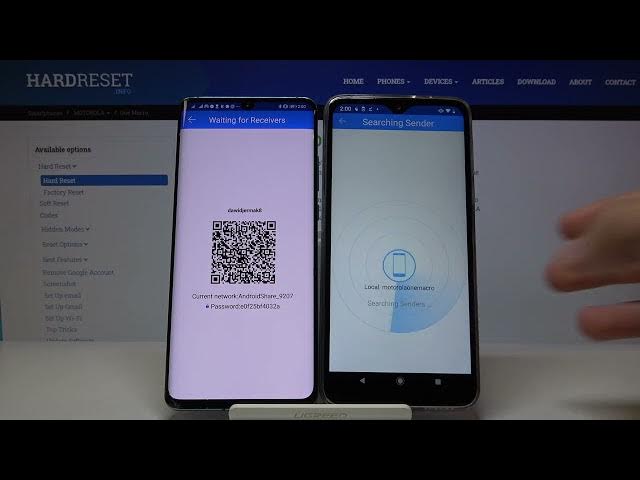 Video thumbnail for How to Copy All Data from Old Android Phone to MOTOROLA One Macro – Transfer Data by CLONEit