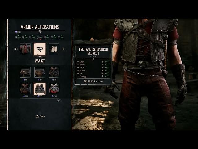 Video thumbnail for Gothic Remake - Chapter 2 Upgrade Armor: High Boots & Paddled Leggings 1, Belt & Reinforced Gloves 1