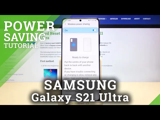 Video thumbnail for Samsung Galaxy S21 Ultra - How to Turn Off Wireless Power Sharing?