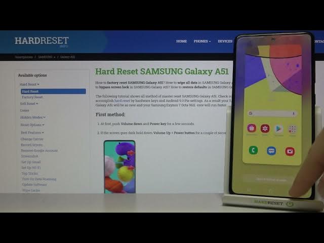 Video thumbnail for Samsung Galaxy A51 - Static Wallpapers Presentation