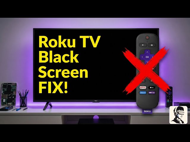 Video thumbnail for Roku TV Black Screen Fix — Reset or Reboot Without a Remote!