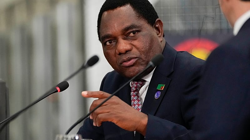 Video thumbnail for U.S. criticizes Zambia over delayed $1bn health aid deal
