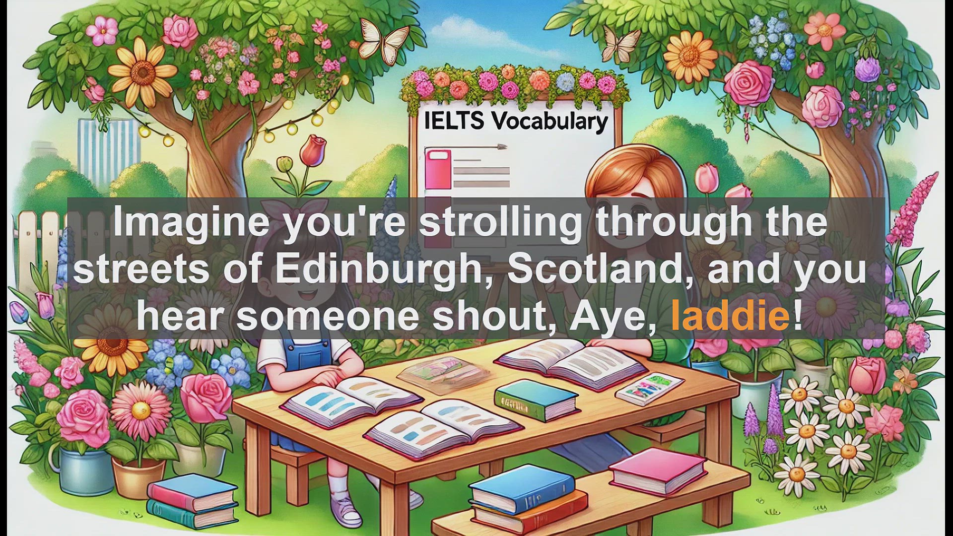 'Video thumbnail for 5000 Must Know IELTS 8.0 Vocabulary - Understanding 'Laddie': A Scottish Term in IELTS Vocabulary'