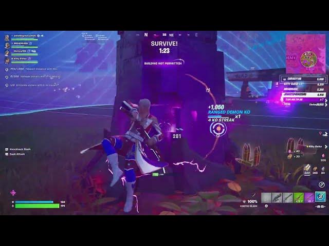 Video thumbnail for Cody Rhodes vs Demon Hordes! 💀 Fortnite Demon Rush x K-Pop Demon Hunters Gameplay