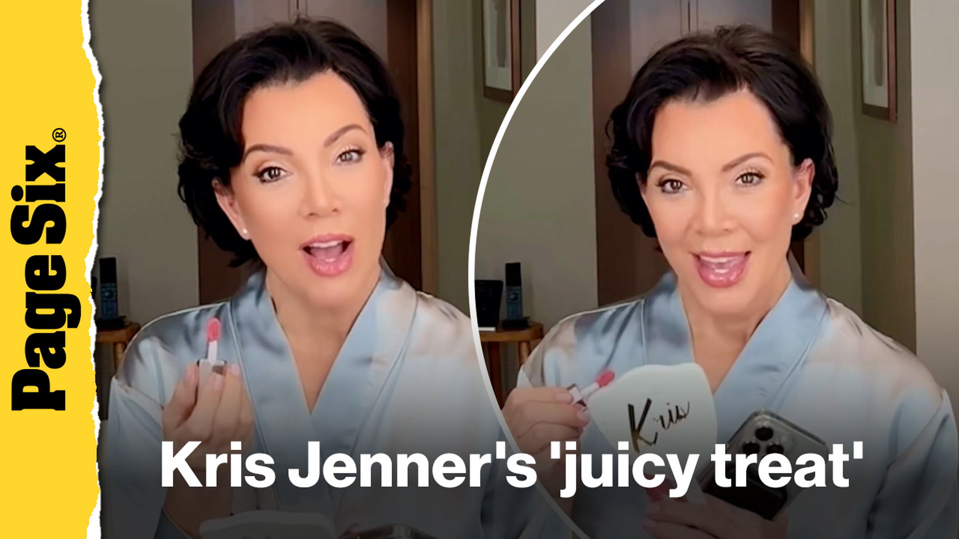 'Video thumbnail for Kris Jenner calls this lip oil a 'juicy hug for your lips': A 'real treat''