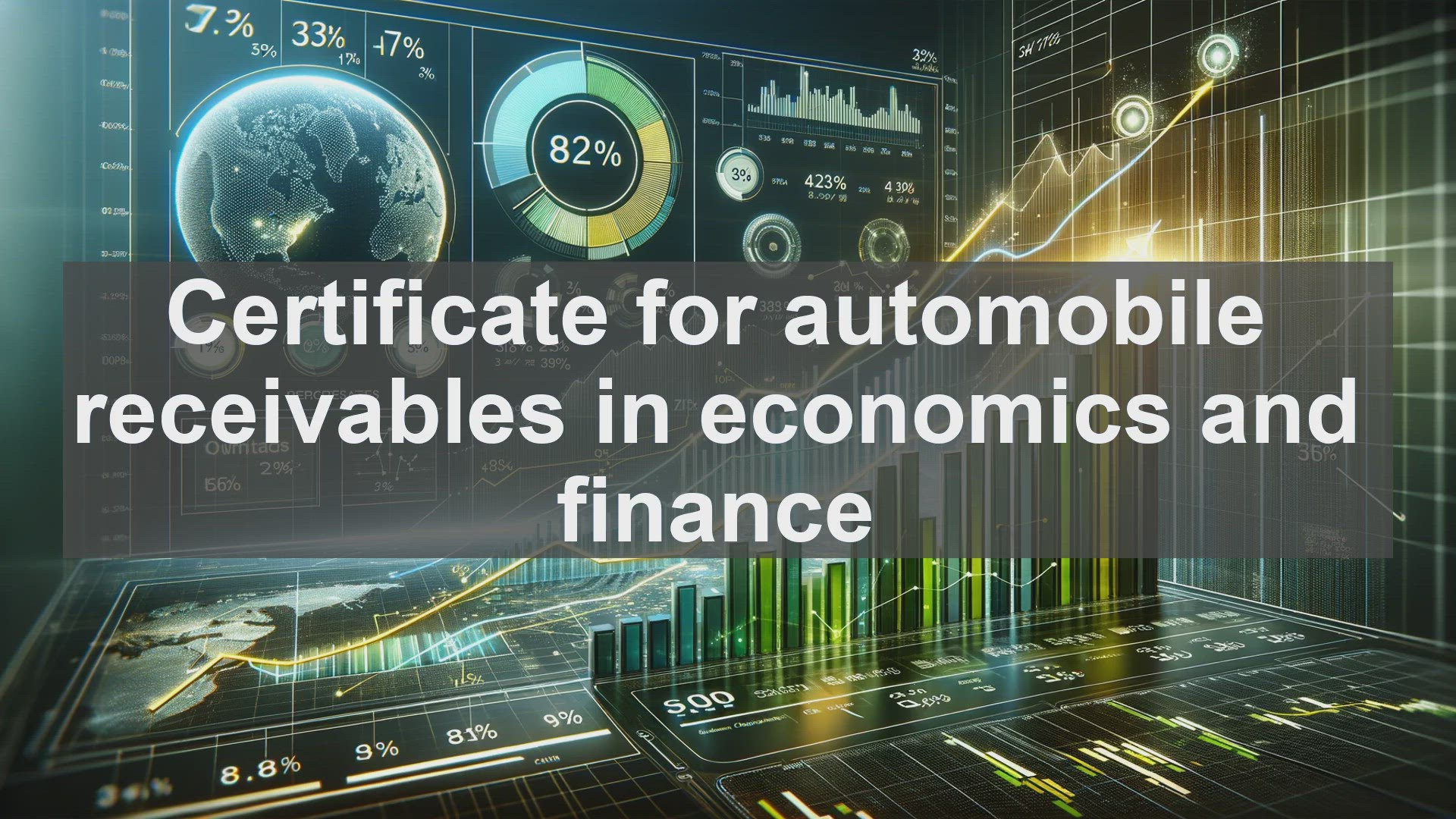 'Video thumbnail for Certificate for automobile receivables in economics and finance'