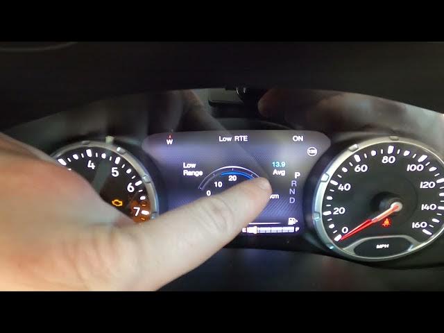 Video thumbnail for How to Find and Reset Average Fuel Consumption Jeep Renegade ( 2014 - now )