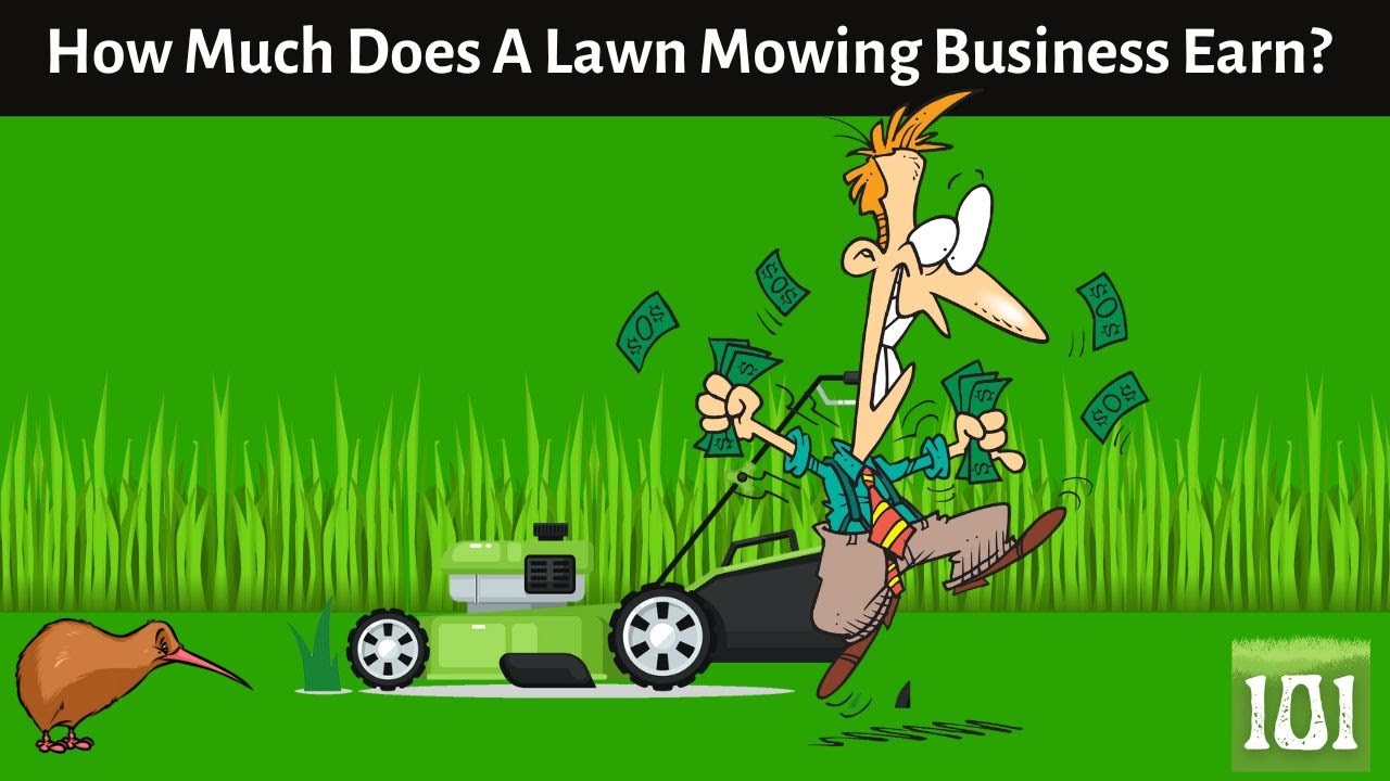 Video thumbnail for How Much Income Can You Make With a Lawnmowing Business