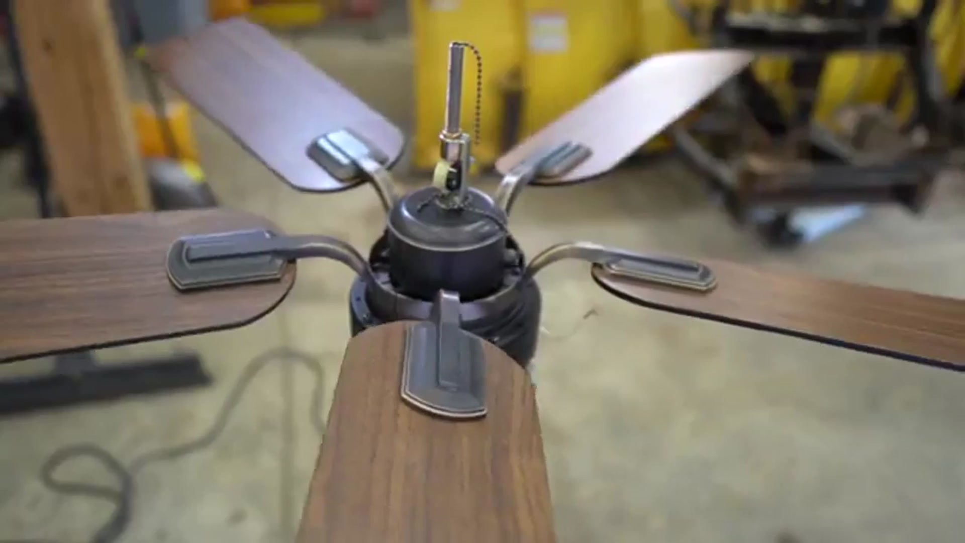 'Video thumbnail for jake carlini: will this ceiling fan kill you? extreme ceiling fan experiment!'