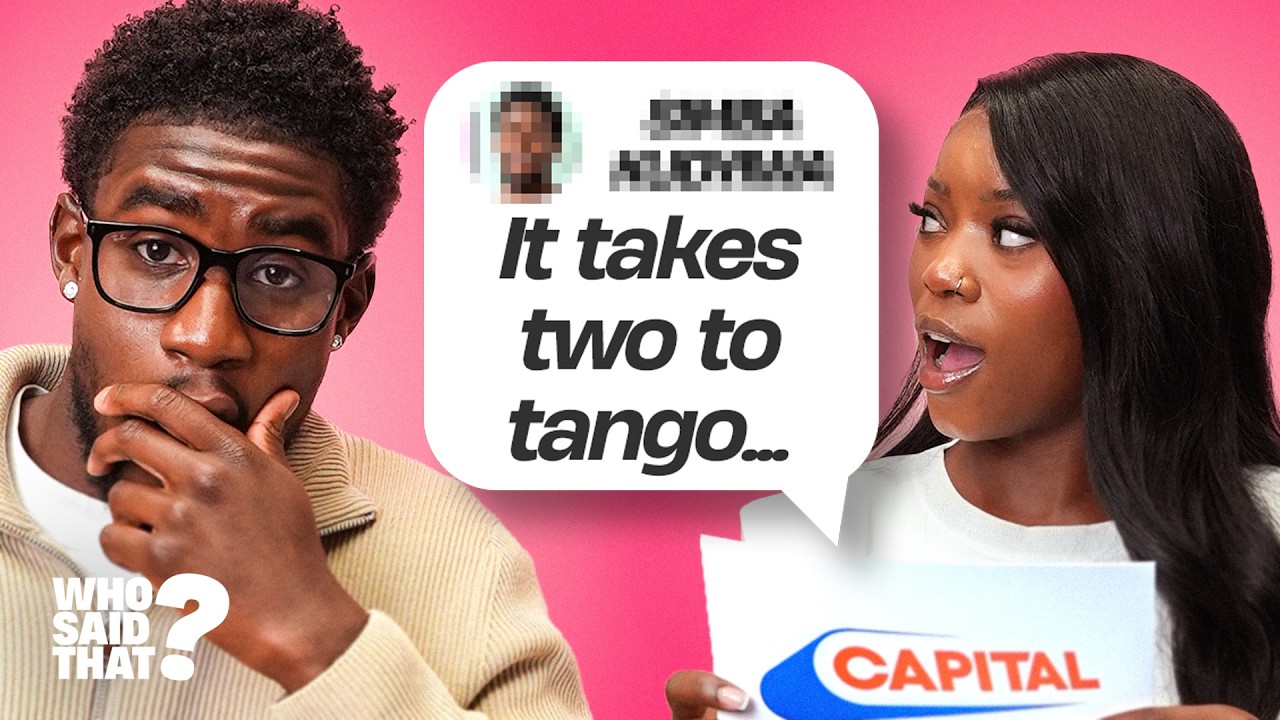 Video thumbnail for Love Island UK's Angelista and Simba's most chaotic interview | Who Said That?
