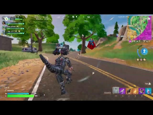 Video thumbnail for LetZ Play Blitz Fortnite - SuperMan ko udaya XD