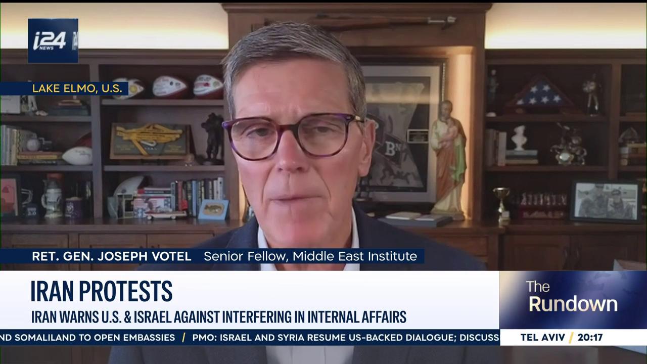 Video thumbnail for Iran warns US and Israel against interfering in internal affairs