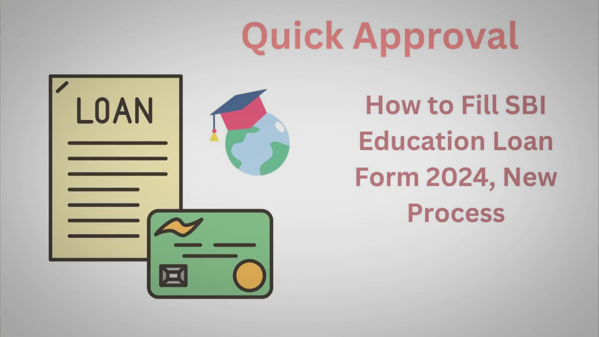 Video thumbnail for How to Fill SBI Education Loan Form 2024: Quick Approval