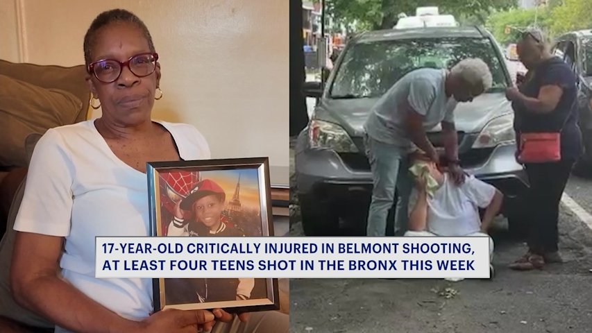 Video thumbnail for Teen gun violence in the Bronx spikes as 4 are shot in one week