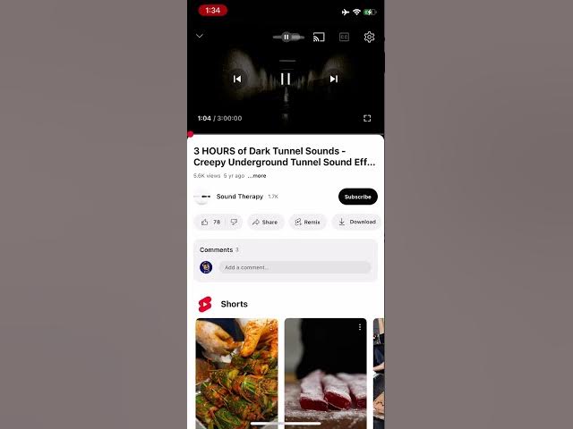 Video thumbnail for Tunnel SFX