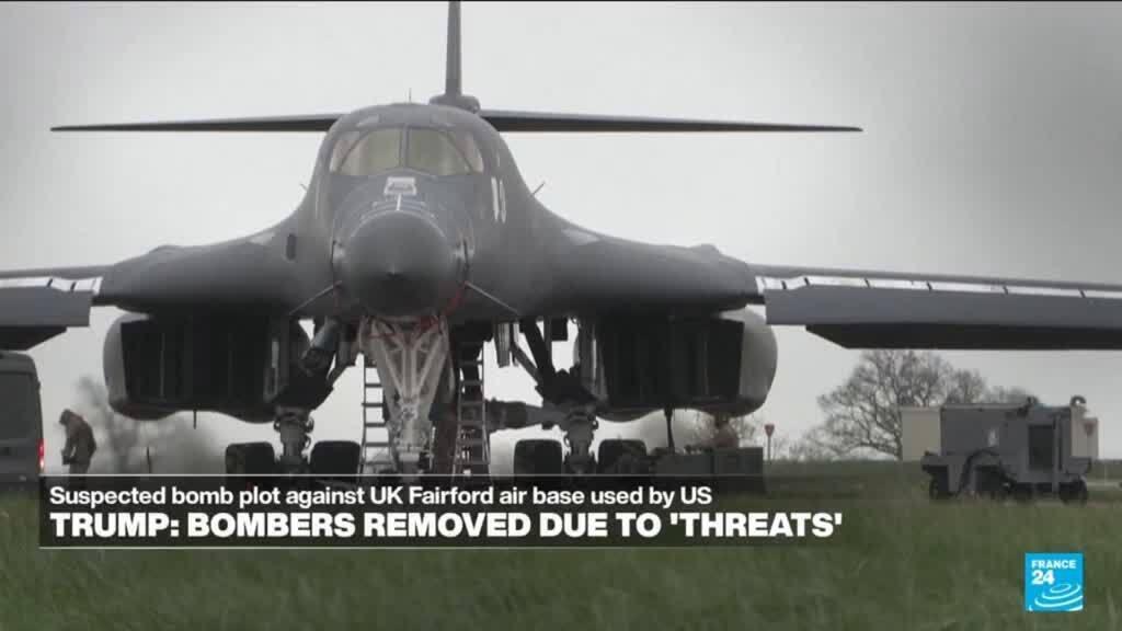 Video thumbnail for Police make seventh arrest over UK airbase incident