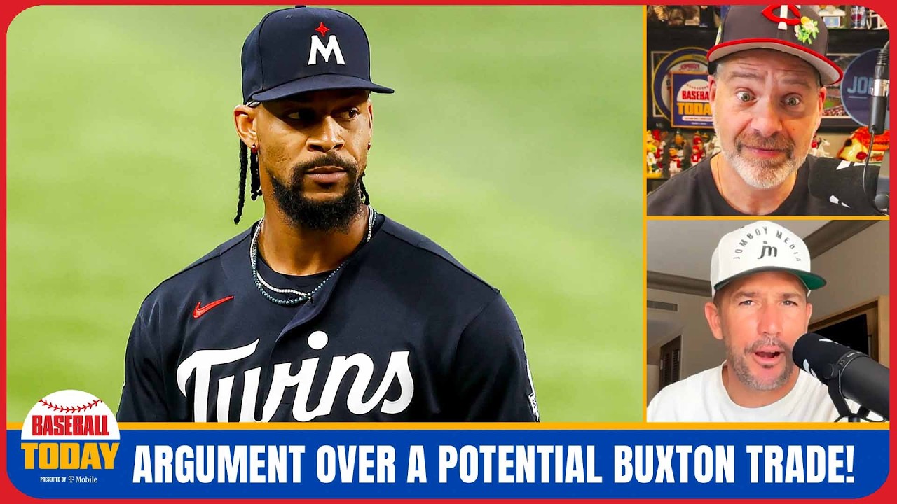 Video thumbnail for Rose and Plouffe ARGUE over a potential Byron Buxton trade | Baseball Today