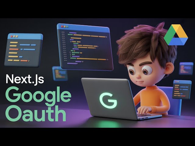 Video thumbnail for Next.js 14 Google OAuth2 Login & Upload File to Google Drive Using NextAuth.js in Browser