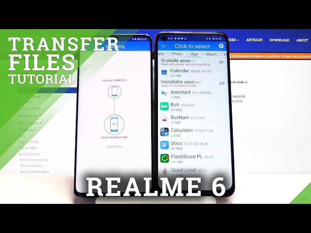 Video thumbnail for How to Transfer Files Between Old Android Phone and Realme 6 – Easiest and Most Convenient Method