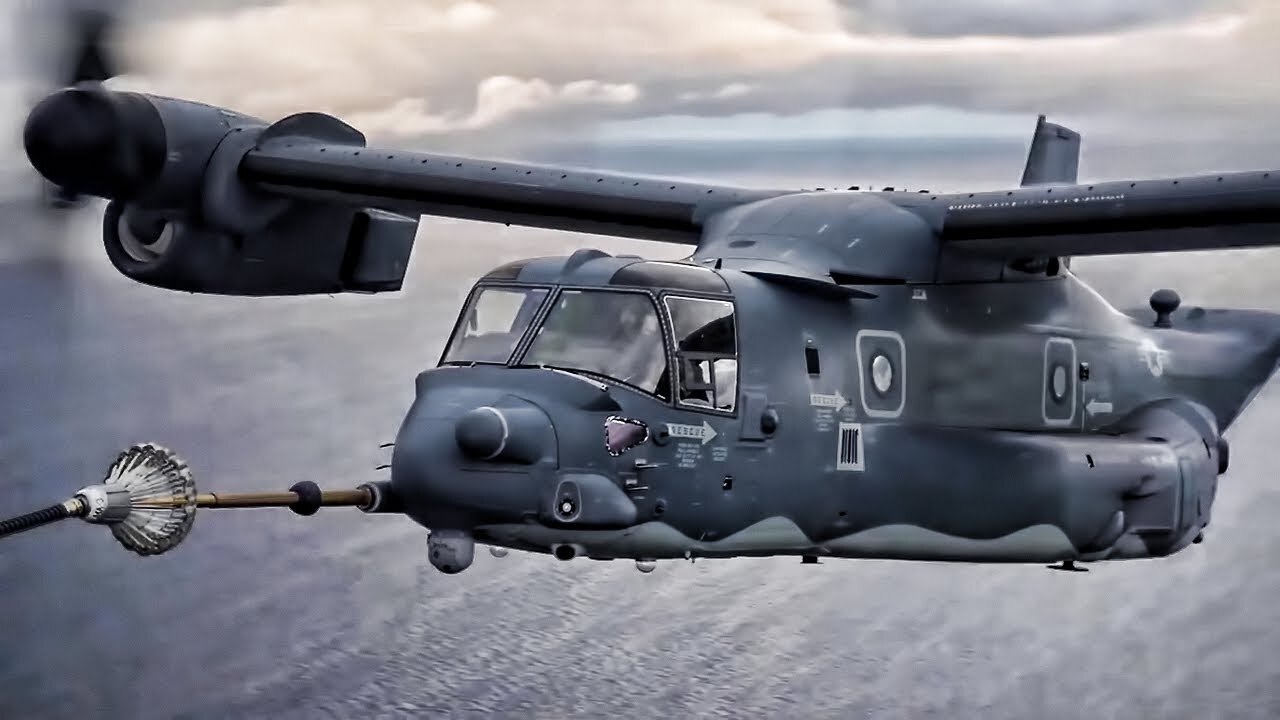 Video thumbnail for U.S. Special Operations CV-22 Ospreys • Exercise Aurora 17