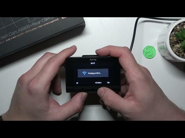Video thumbnail for How to Turn On / Off WiFi on 70mai DashCam A800S?