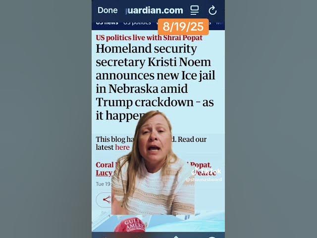 Video thumbnail for New Ice Jail in Nebraska #trump #shortsfeed #shorts #shortsviral #shortsvideo