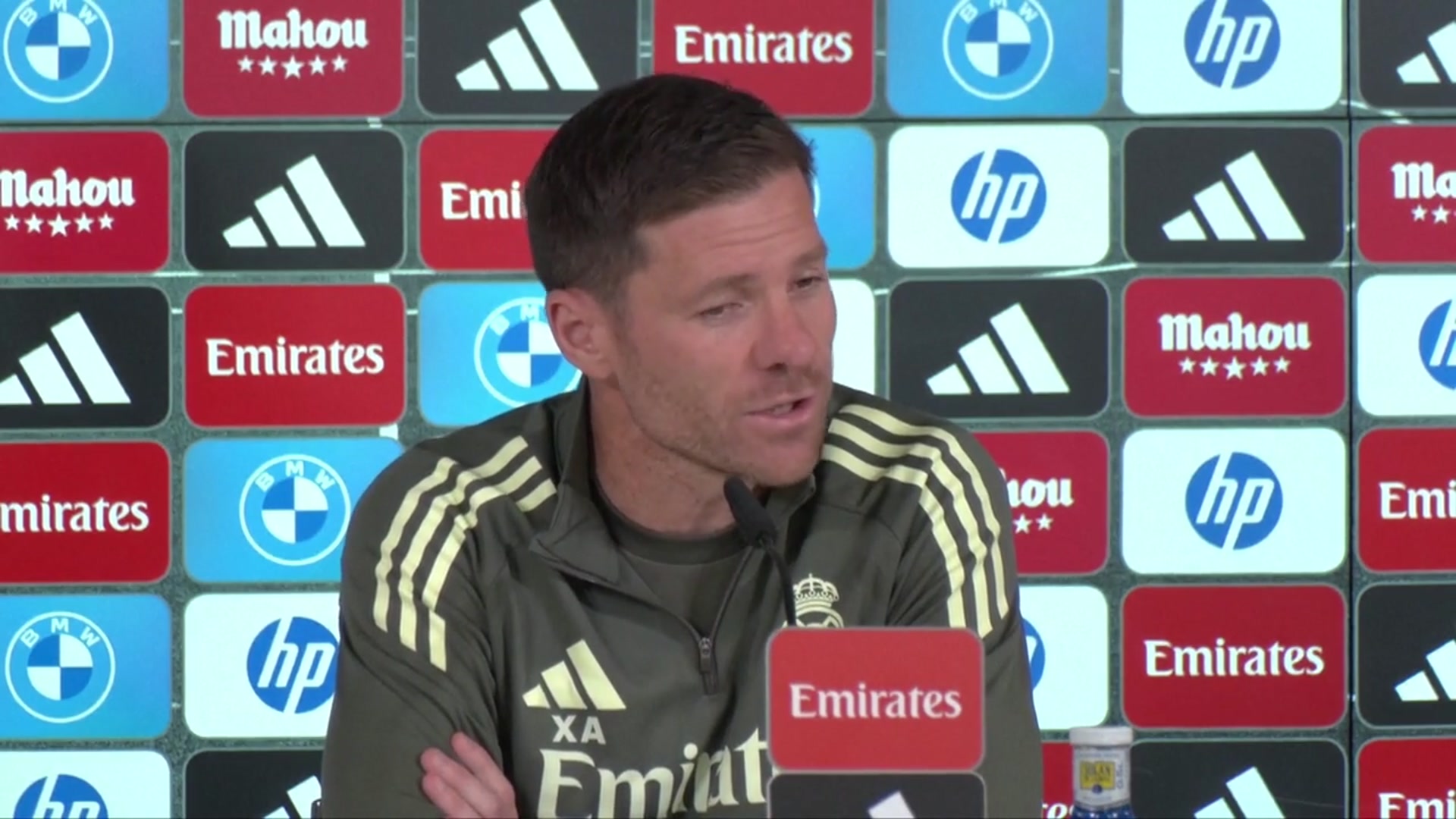 'Video thumbnail for 'A very powerful atmosphere' - Xabi Alonso relishing the Madrid derby against Atletico and says Jude Bellingham is 'just'