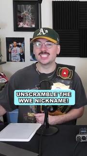 Video thumbnail for UNSCRAMBLE WRESTLING NICKNAMES!