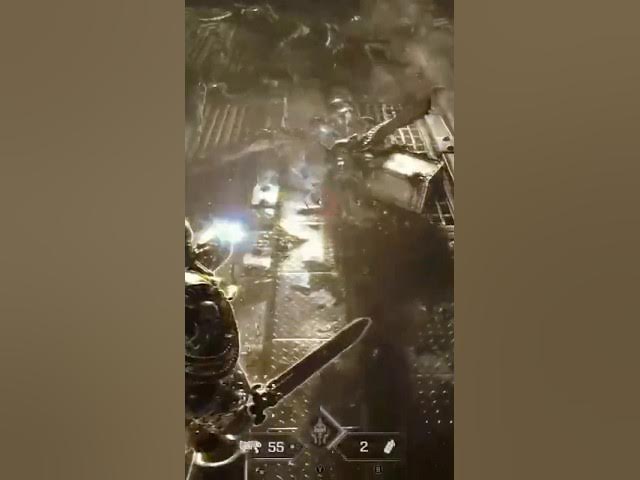 Video thumbnail for Space Marine 2- shooting a dead tyrannid