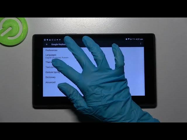 Video thumbnail for Change Keyboard Theme – LENOVO TAB 4 8 and Choose New Keyboard Background