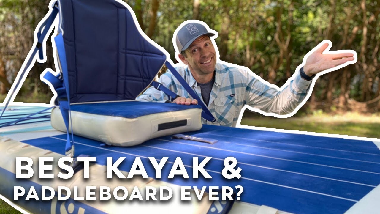 Video thumbnail for Most Versatile Kayak or Paddleboard Ever? |  Isle Switch Kayak / SUP Review