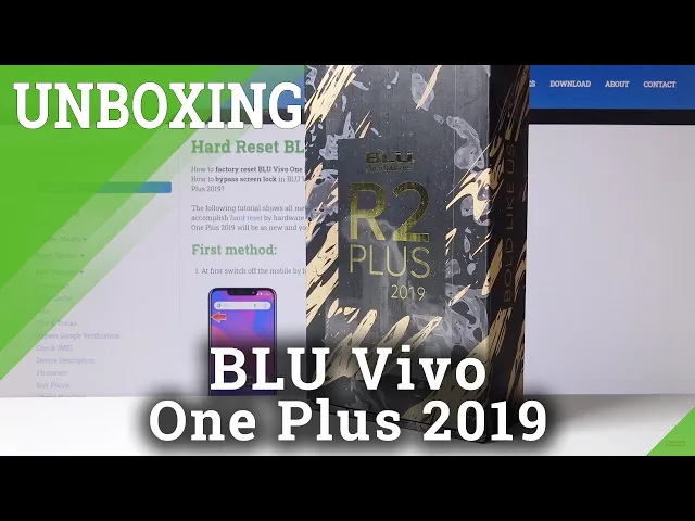 Video thumbnail for What’s in the box – BLU Vivo One Plus 2019 Unboxing
