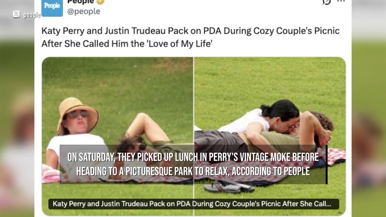 Video thumbnail for Katy Perry asserts Justin Trudeau's love has 'transformed' her.