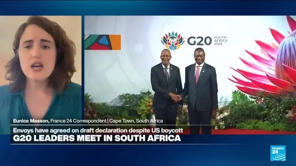 Video thumbnail for South Africa aims to 'regain leadership status' with continent's first G20 summit