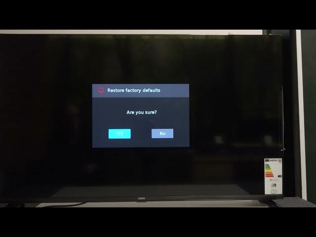 Video thumbnail for How to Hard Reset CHiQ TV U43H7L - Perform Factory Reset in CHiQ Smart TV