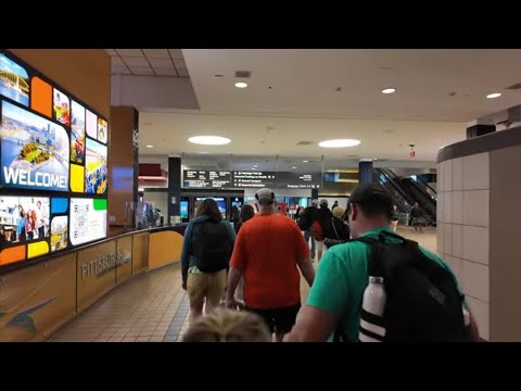 Video thumbnail for Pittsburgh Airport Arrival PIT