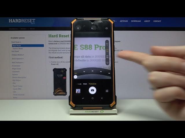 Video thumbnail for DOOGEE S88 Pro Camera Pro Mode | Advanced Camera Options | Camera Manual Mode