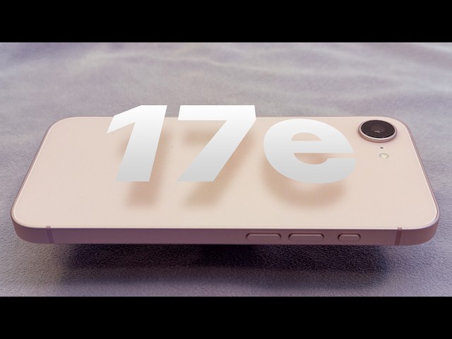 Video thumbnail for iPhone 17e Review: A solid budget phone with minimal compromise