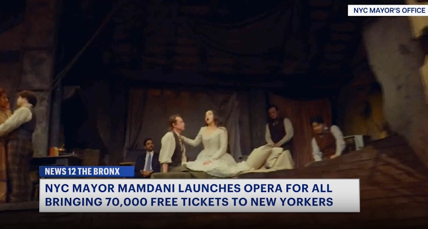 Video thumbnail for NYC, Metropolitan Opera partnership to make opera more accessible to New Yorkers