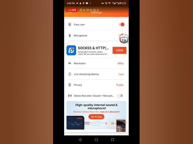 Video thumbnail for MobizenLiveStream