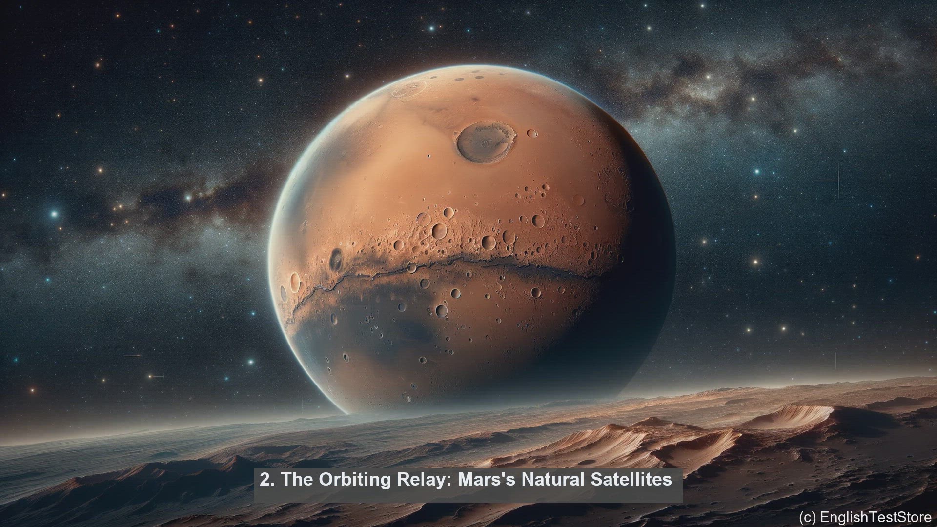 'Video thumbnail for 10 Things You Didn't Know About Mars's Role in Deep Space Communication'