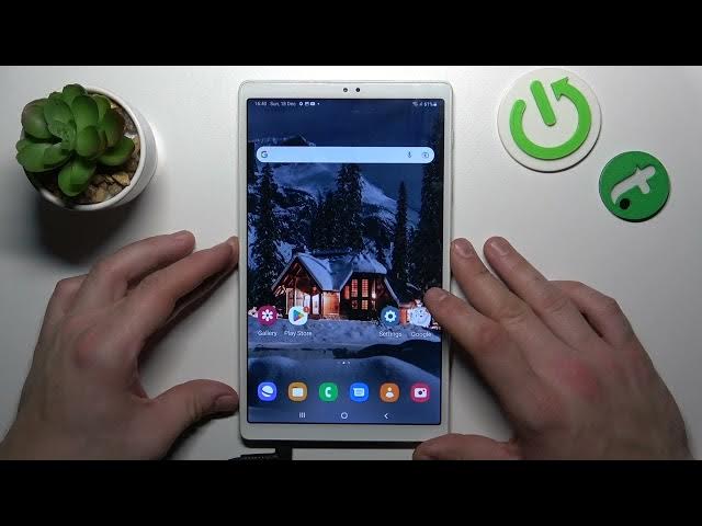 Video thumbnail for Samsung Galaxy Tab A7 Lite - How to Connect & Use Headphones