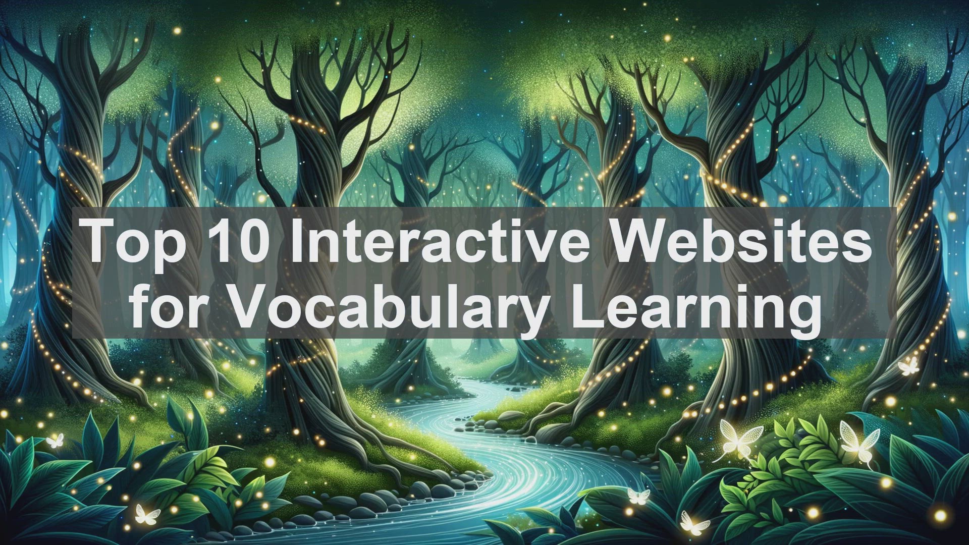 'Video thumbnail for Top 10 Interactive Websites for Vocabulary Learning'