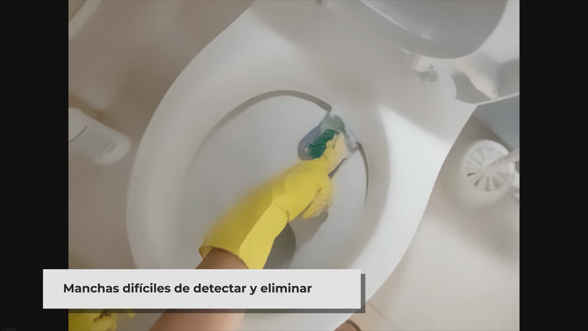 Video thumbnail for ▷ ¿Cómo elimino las manchas, los anillos y la cal de debajo del borde del inodoro?
